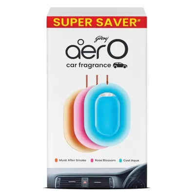 Godrej aer O Hanging Car Air Freshener (Pack Of 3) at ₹223