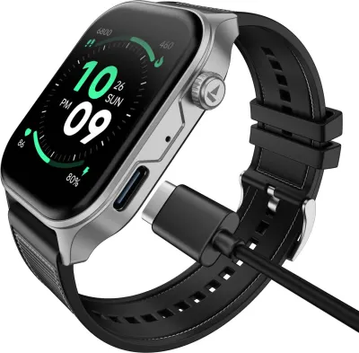 Vogue 2 (Type-C Charge, 1.96" AMOLED Display, 1000 nits, Metal body) at ₹2,499