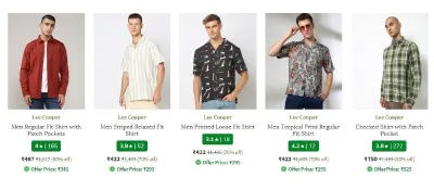 Upto 81% Off On Lee Cooper Mens Clothing