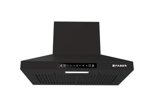 Faber Pluto 60 cm 1000 m³/hr Wall Mounted Kitchen Chimney | Baffle Filter | Touch Control | LED at ₹7,290
