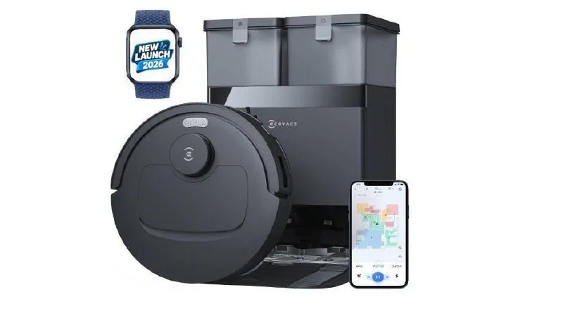 ECOVACS Deebot T30e Omni 2 in 1 Robot Vacuum Cleaner & Mop at ₹35,749