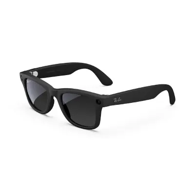 Ray-Ban Meta (Gen 1), Wayfarer, Matte Black | Smart AI Glasses for Men, Women at ₹16,575
