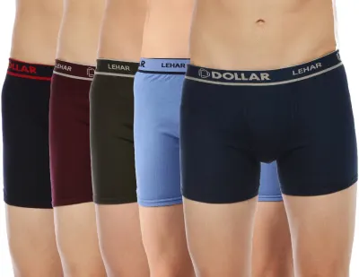 Dollar Men Dollar Lehar Mens Combed Cotton Trunk at ₹309