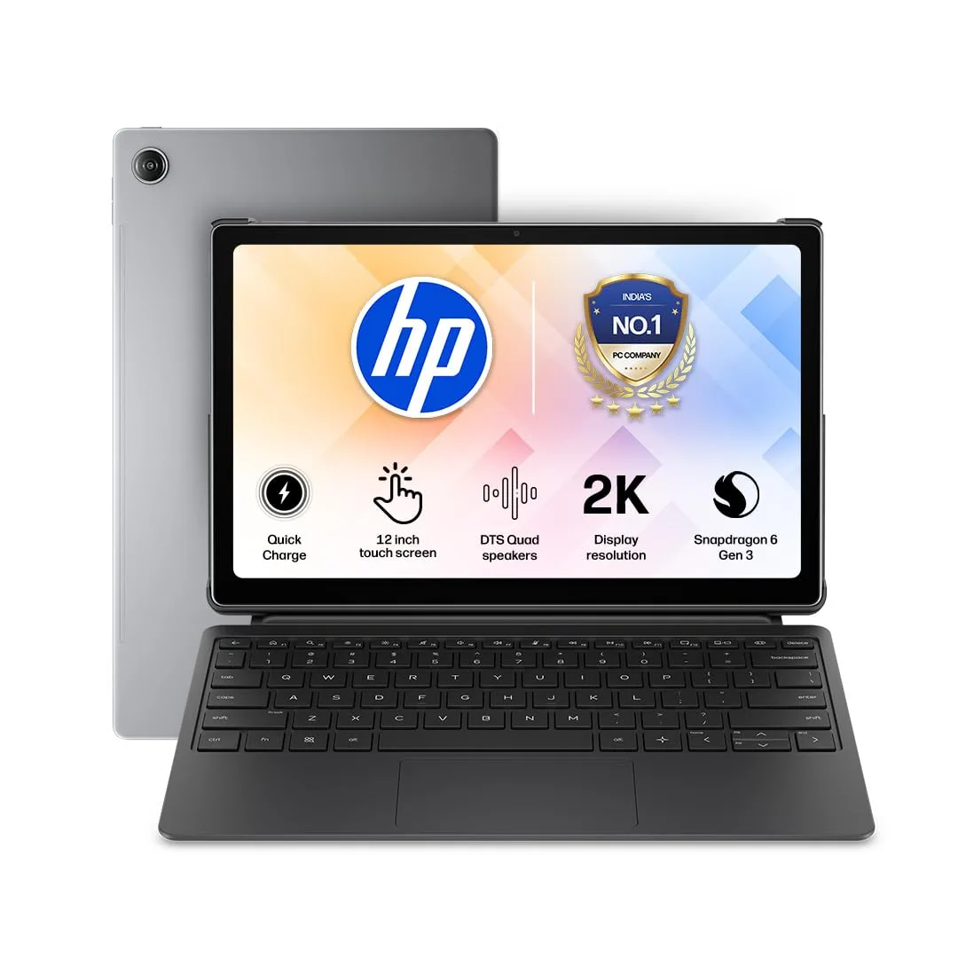HP Omnipad 12 with Detachable Keyboard, Touchscreen, 12''/30.38cm, 2K, 400 nits at ₹35,490