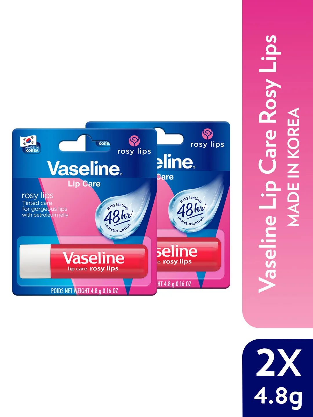 Vaseline Set of 2 Lip Balm Stick at ₹91