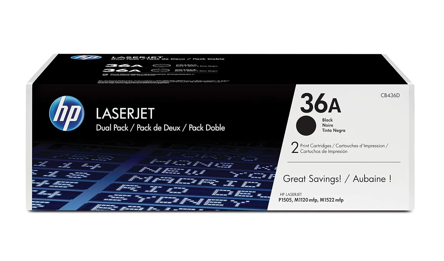 HP 36A Black Original Laserjet Toner Cartridge at ₹2,656