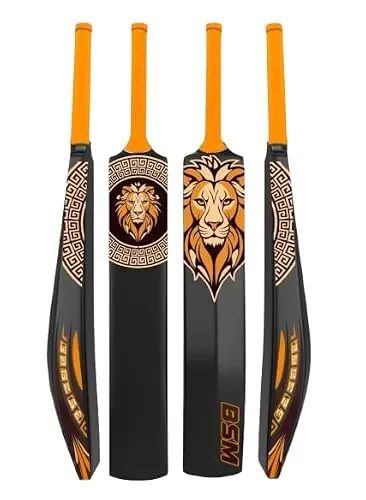 BSM Professional Junior Cricket Bat | Size 8 Tennis Ball Bat at ₹148