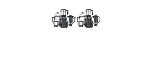 Prestige Iris Plus 750 W Mixer Grinder With 4 Jars Pack Of 2 at ₹4,073