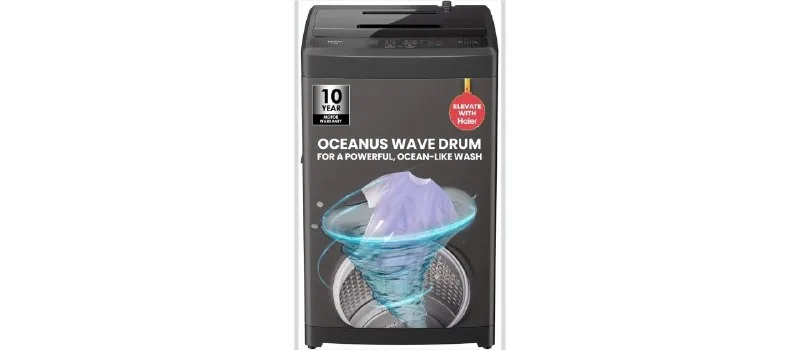 Haier 8 Kg Fully Automatic Top Load Washing Machine at ₹14,291