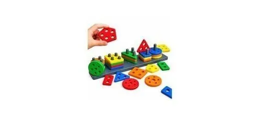 EITHEO Geometric Angle Blocks for Kids at ₹99