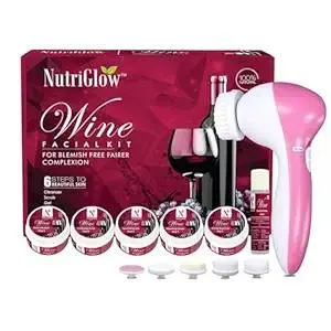 [Apply 5% Coupon] NutriGlow Wine Facial Kit for Women at ₹297