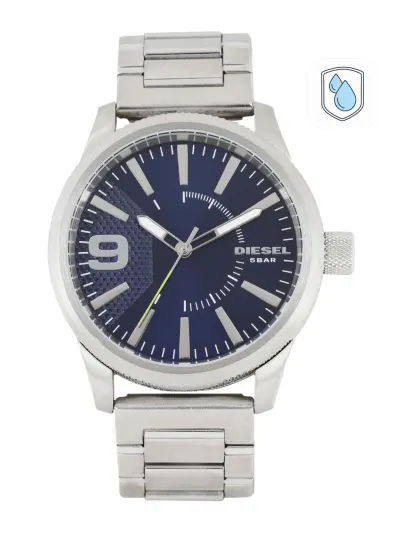 DIESEL Men Navy Analogue Watch at ₹4,348