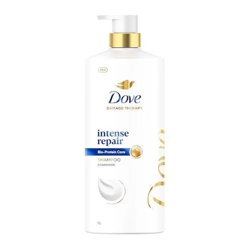 Dove Intense Repair Shampoo 1 L|| Repairs Dry and Damaged Ha at ₹424