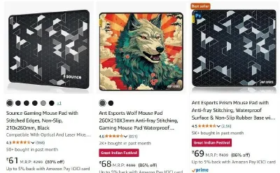 Mouse Pad from ₹61