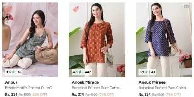 Women kurtas flat 99