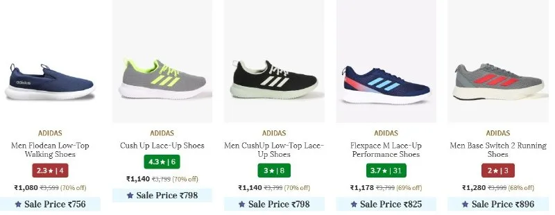 Upto 86% Off On Premium Brand Shoes