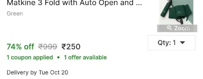 250 at ₹278