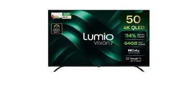 Lumio Vision 7 II 2026 139 cm (50 inches) 4K Ultra-HD Smart QLED Google TV at ₹30,249