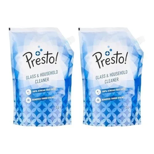 Amazon Brand - Presto! Glass & Household Cleaner | 2 Litre R at ₹229