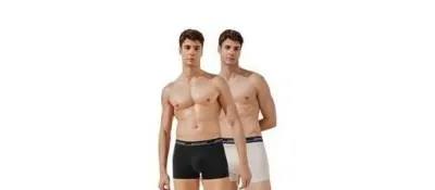 65% off : John Players Men's Pack of 2 Solid Cotton Trunks At ₹₹390