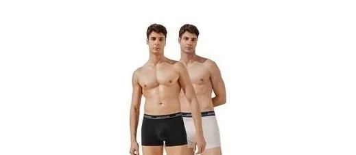 65% off : John Players Men's Pack of 2 Solid Cotton Trunks At ₹₹390
