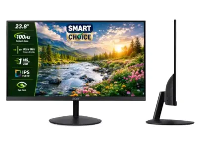 Acer SmartChoice SA242Y E 23.8 Inch Full HD IPS Monitor I 100Hz Refresh Rate at ₹5,699
