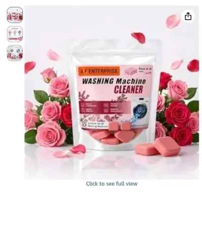 Washing Machine Cleaner Tablets – 18 Pcs for at ₹135