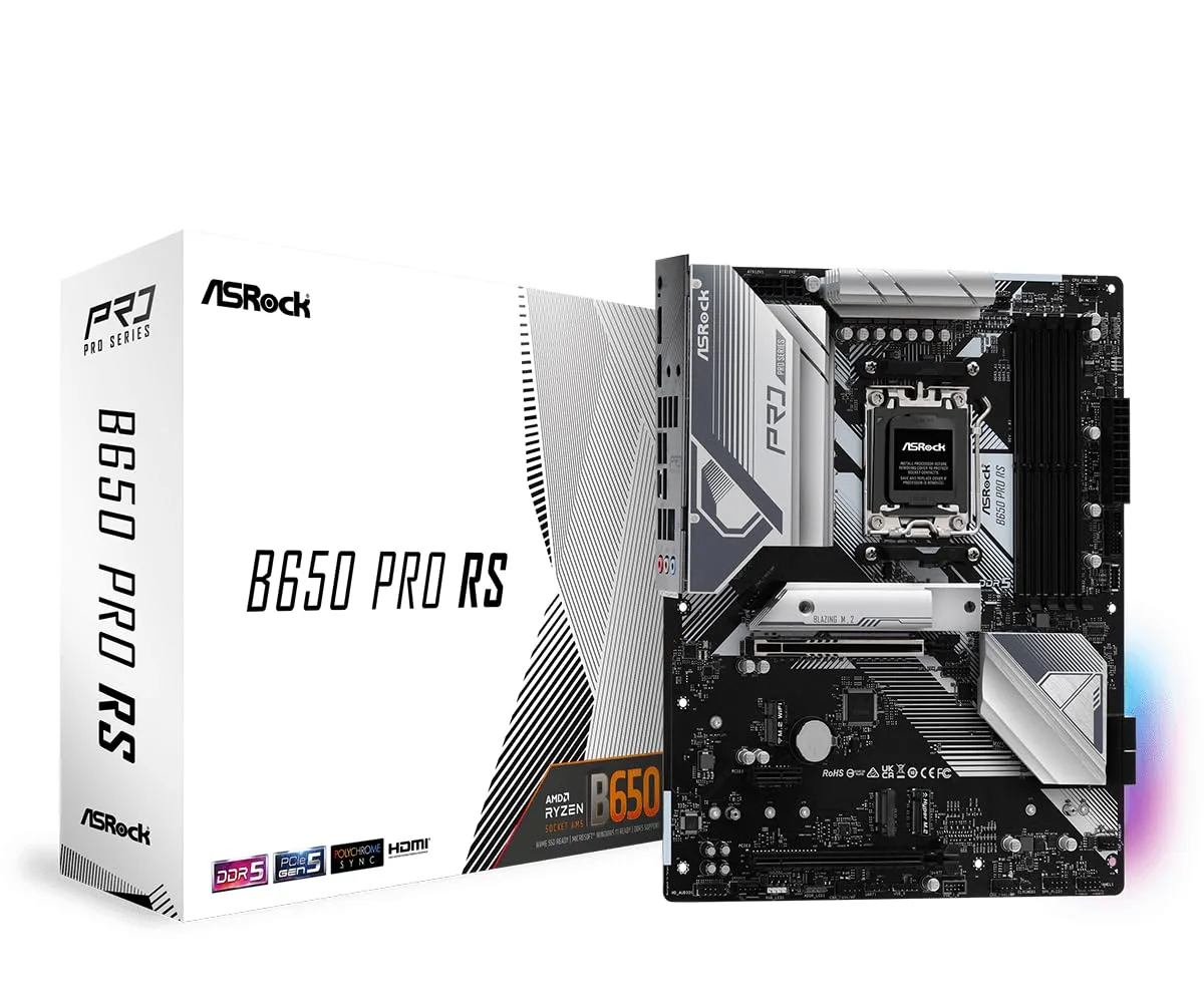 ASRock B650 PRO RS ATX Motherboard at ₹12,351