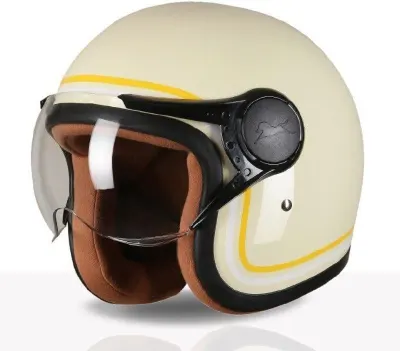 TVS MissFit Women's Open Face Helmet | Lightweight Shell at ₹1,314