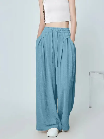 Leriya Light Blue Trousers at ₹385