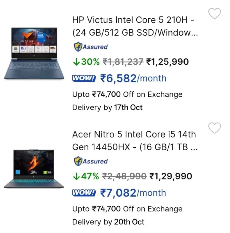Gaming PC Deals — RTX 4050 from ₹89,990