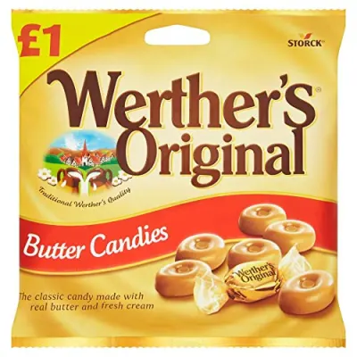 Werther's Original Butter Candies, 110 Grams (Vegetarian) at ₹269