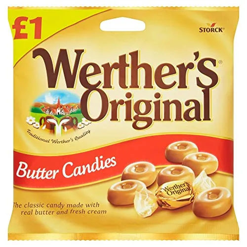 Werther's Original Butter Candies, 110 Grams (Vegetarian) at ₹269