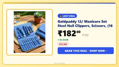 2/16Pcs Manicure Set at ₹182