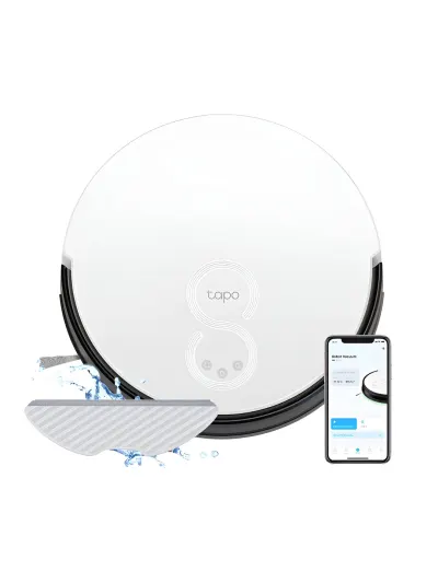 TP-Link Tapo White & Grey RV10 2-in-1 Robotic Cleaner & Mop at ₹7,249