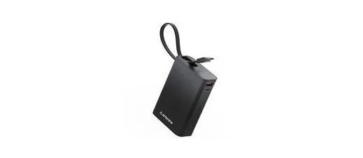 Ambrane 20000mAh Small Pocket Size Powerbank, Hanging InBuilt Type C Cable, 22.5W Fast Charging at ₹1,179