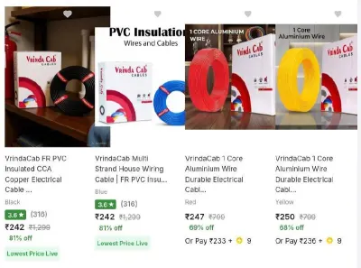 Cooper Wire from ₹242