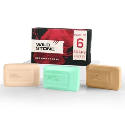 53% Off : Wild Stone Soaps (100gm x 6) at ₹174