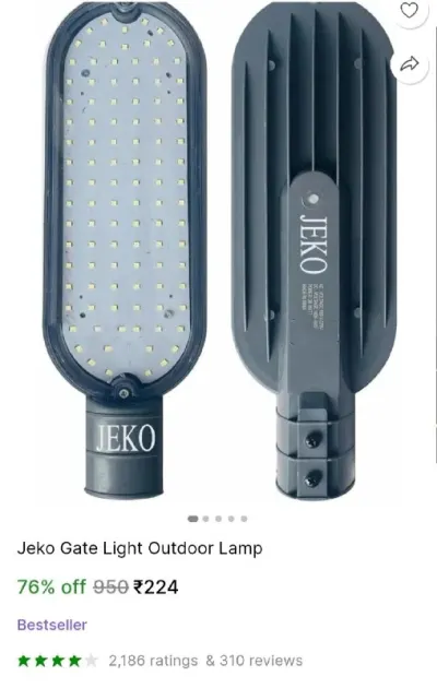 20 Watt Led Street Light at ₹224