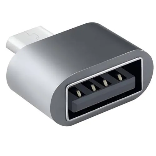 PremiumAV Micro V8 OTG Metal Adapter for Android Phones at ₹104