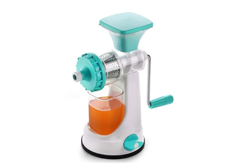 Ganesh Fruit & Vegetable Steel Handle Juicer, Blue at ₹399