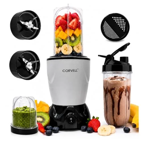 Nutri 500W Portable Juicer Mixer Grinder, Silver, 3 Jar at ₹1,677