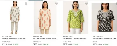 Soloventure Women Kurti from ₹223