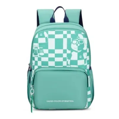United Colors of Benetton Unisex High-School Backpack SNOOPY | Printed Daypack with 2 Compartments, Airmesh Padding | Backpack for School Gi at ₹539