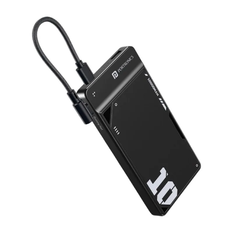 Portronics 10000 mAh 22.5 W Compact Power Bank at ₹699