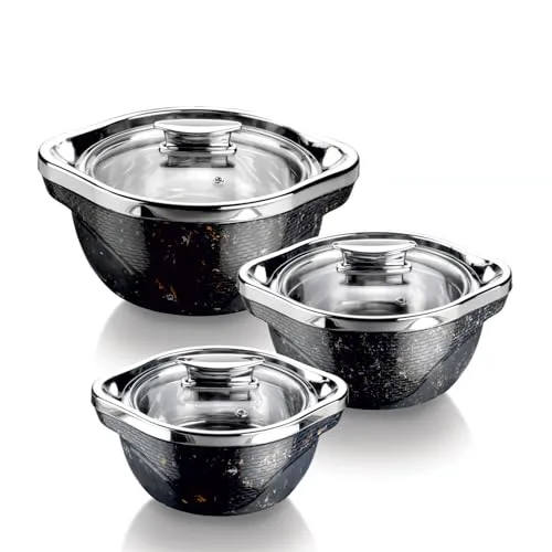 Signoraware Royal Bliss BPA Free Plastic Casserole Set| Inne at ₹748