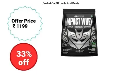 Bigmuscles Nutrition Impact Whey Protein Isolate & Concentra at ₹949