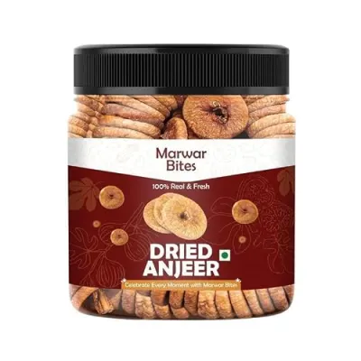 MarwarBites Premium Afghani Anjeer 1kg | Naturally Soft & Ju at ₹379