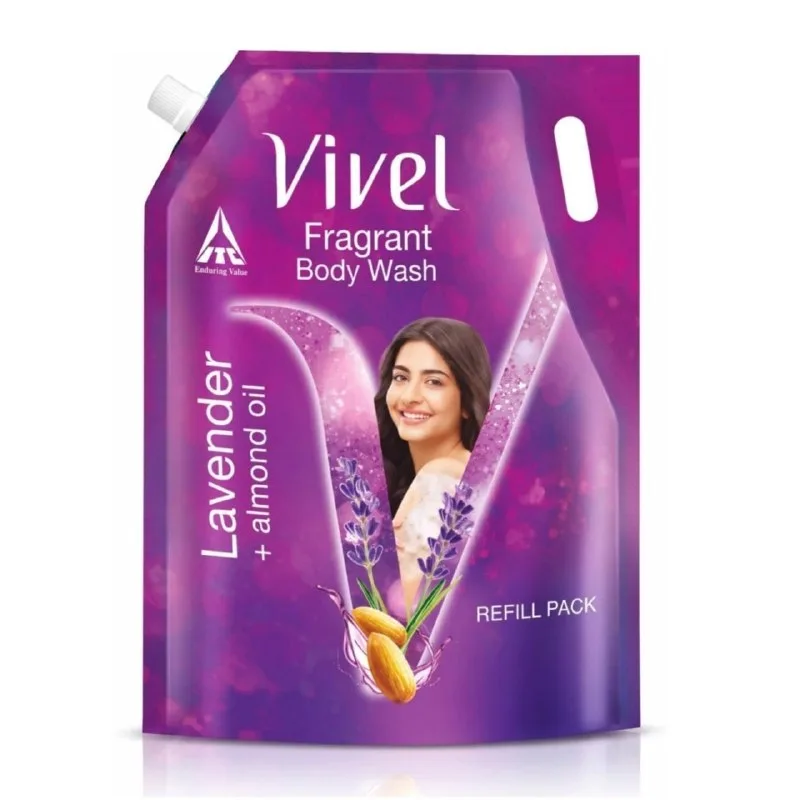 Vivel Lavender & Almond Oil Fragrant Body Wash at ₹130