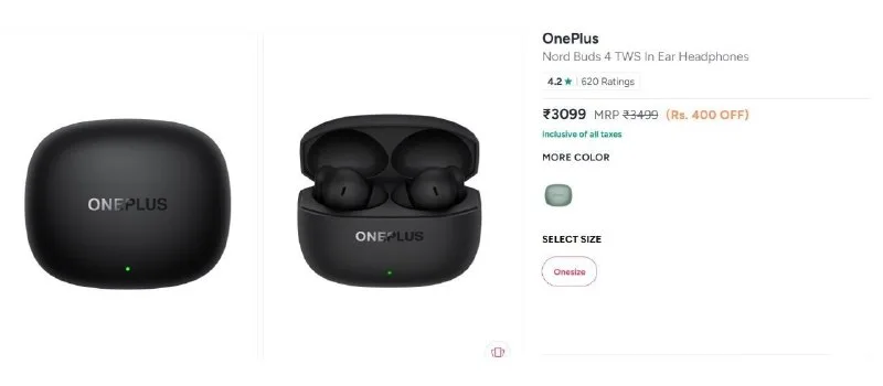 Oneplus Nord Buds 4 at ₹2,688